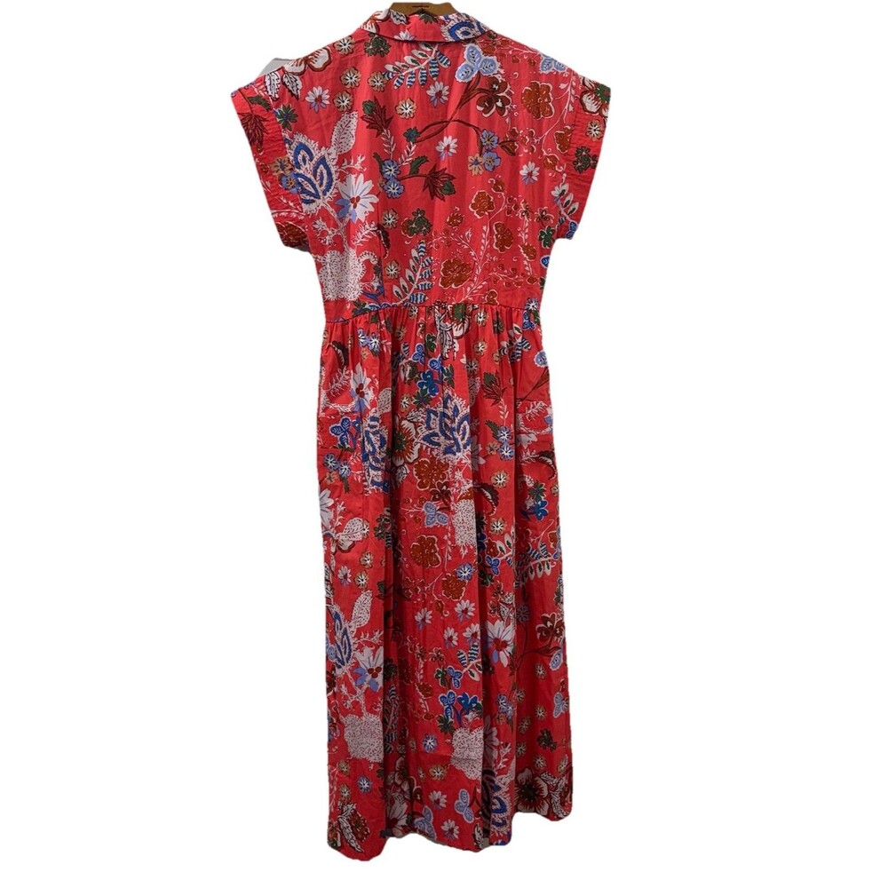 Sugarlips Oreanna Floral Grenola Midi Dress Size M Cottagecore Boho Resort NWT - Picture 5 of 12
